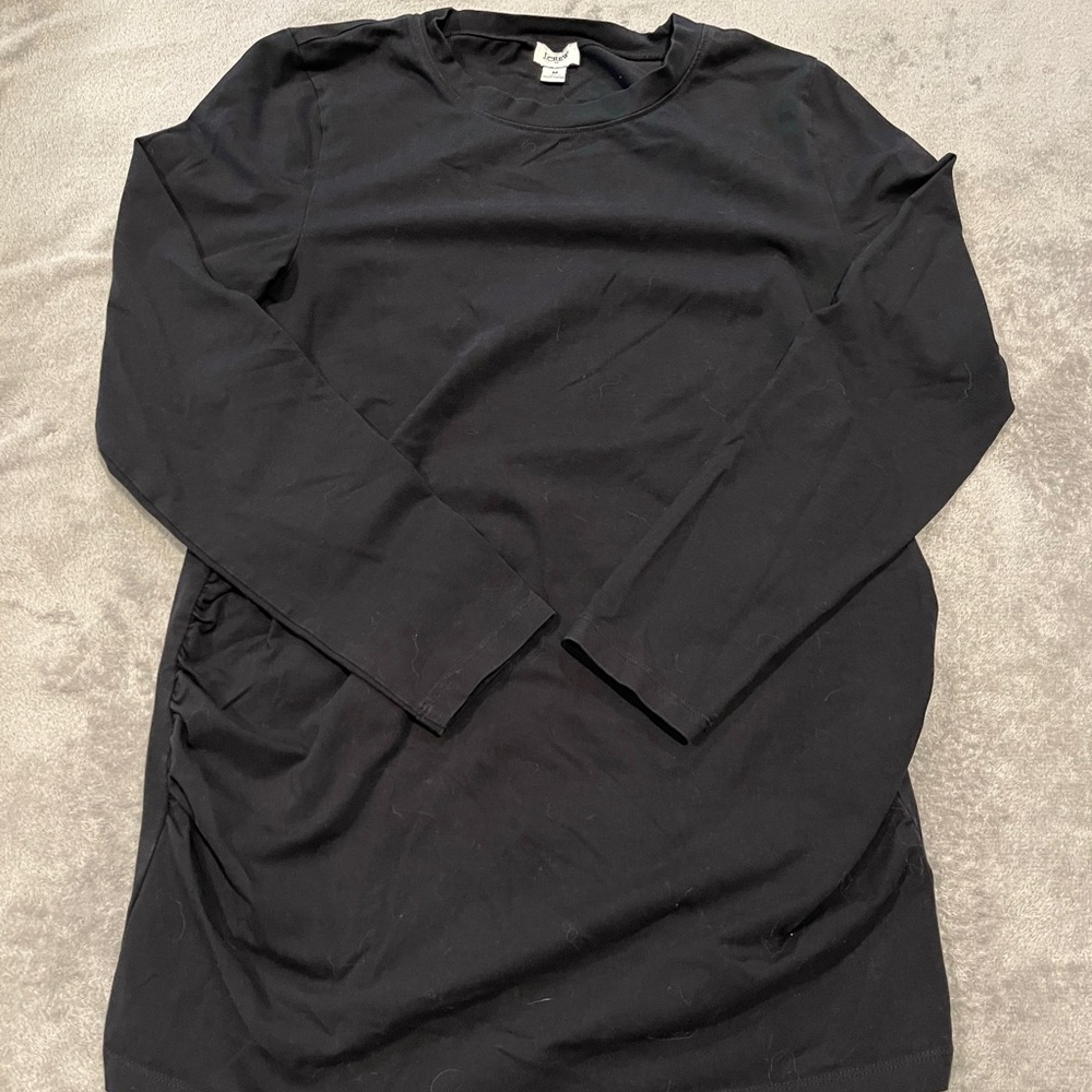 EUC M J. Crew Factory Maternity Long Sleeve Shirt